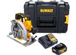Sega Circolare A Batteria Dewalt Dcs 570 M1T 18 V 184 Mm Brushless + 1X Batteria 4,0 Ah + Caricabatterie + Tstak