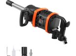 Chiave Pneumatica 3000 Giri/Min, Fino A 5175 Ft-Lbs Pistola A Percussione Pneumatica Con Incudine Estesa Da 8 Pollici Per La Riparazione E La Manutenzione Di Macchinari Pesanti / Autoarticolati