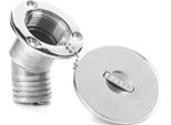 Raccordo Iniezione Acqua Marina 38 Mm Acciaio Inox Per Yacht Barca Da Pesca - Rv - Motoscafo