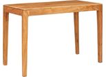 Syfax™ Tavolo Da Pranzo Marrone 110 X 55 X 76 Cm