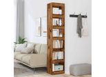 Syfax™ Libreria/Divisorio Legno Antico 40X30X198 Cm