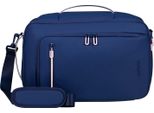 American Tourister Borsa Da Viaggio Borsa A Tracolla Con Scomparto Per Laptop Puffypop 3-Way Boarding Bag 14" 21L Navy Blu Scuro"