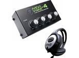 Amplificatore Per Cuffie A 4 Canali Mackie HM-4 Con Cuffie