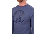 North Sails - Felpa Uomo Girocollo Con Logo - Taglia M