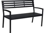 Panchina Da Giardino Relaxdays Wpc E Metallo
