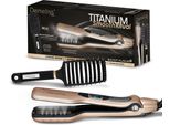 Piastra A Vapore - Saint Algue - Set Regalo Demeliss Titanium Smooth Ritual - Spazzola Districante - Oro