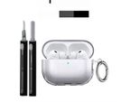 Inf Custodia Protettiva In Tpu Per Apple Airpods Pro 3, Antigraffio, Lavabile Nero