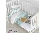Set Copripiumino Skymo Day Lettino 2 Pezzi 115X145 Cm (Lettino) 100% Cotone Europe