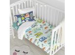 Set Copripiumino Holidays Culla 2 Pezzi 100X120 Cm (Culla) 100% Cotone Europe