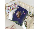 Set Copripiumino Lettino Merry Christmas 2 Pezzi 115X145 Cm (Lettino) 100% Cotone Europe