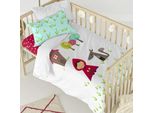 Set Copripiumino Nonna Lettino 2 Pezzi 115X145 Cm (Lettino) 100% Cotone Europe