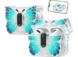 Inf Custodia Protettiva A Farfalla In Tpu Per Apple Airpods 4 - Antigraffio Verde