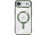 Avizar, Custodia Protettiva Per Iphone Air Magsafe Compatibile Con La Cornice Cromata Moderna, Verde