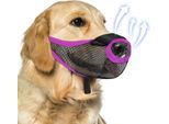 Inf Museruola Per Cani In Rete Traspirante - Anti-Morso, Anti-Abbaio, Anti-Leccamento Xl