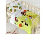 Piggys Set Copripiumino Lettino 2 Pezzi 115X145 Cm (Lettino) 100% Cotone Europe