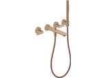 Hansgrohe Axor Citterio C Robinetterie De Baignoire 3 Trous EncastréE Pour Montage Mural, Avec Douchette à Main, 49480310, 49480310