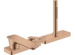 Hansgrohe Axor Citterio C Mitigeur Monocommandé 3 Trous Pour Bain Avec Sbox, 2 Consommateurs, 49430300, 49430300