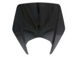 Maschera Faro Parte Superiore Oem Nero Per Derbi Senda 2011-, Gilera Rcr, Smt