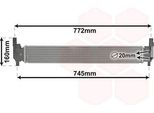 Van Wezel 03002346 - Oe 6R0 145 805 H Radiatore, Raffreddamento Motore Per A1 (8X), Toledo Iv (KG3), Ibiza (6J, 6P), Roomster (5J), Rapid (Nh), Fabia Iii (Nj), Fabia Ii (54), Polo (6C, 6R)