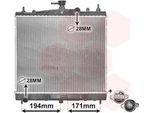 Van Wezel Radiatore Raffreddamento Motore 13002247 Per Renault Modus / Grand Modus (F/JP0_)