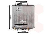Van Wezel 11002025 Radiatore Radiatore Acqua Radiatore Motore Per Daihatsu Charade Iii (G100, G101, G102)