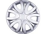 4X Coprimozzi Premium Design "Mika"" 14 Inch In Argento"