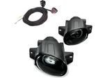 Fendinebbia Vetro Chiaro Nero H3 Lampadine Cablaggio Per Seat Leon Toledo 1M