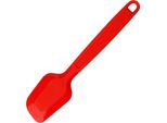 Raschietto Per Pasta In Silicone Dr. Oetker 22 Cm Flexxibel Love, Raschietto Da Cucina In Silicone Platinico Di Alta Qualità, Lavabile In Lavastoviglie, Raschietto Per Pasta Per Bordi Rotondi E Quadrati (Colore: Rosso)