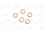 Anello Di Tenuta Dresselhaus, Forma A, Rame Massiccio, Din 7603, 8 X