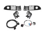 Fari Fendinebbia Originali Kufatec + Griglia + Cablaggio Set Per Vw Passat 3BG B5
