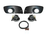 Fari Fendinebbia Originali Kufatec + Griglia + Cablaggio Set Per Vw Golf 5 V Gti