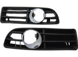Griglia Paraurti Fendinebbia Foro Cromato Sinistra Destra Per Vw Bora 1998-05