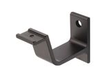 Supporto Per Corrimano 3551 Alluminio Anodizzato Nero Supporto Hermeta