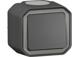 Legrand Plexo New Commutatore A 1 Via Da Superficie, Impermeabile, IP55 Antracite 069761L