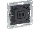 Legrand Seano Inserto 2F 765028 Presa Di Ricarica Usb Tipo C+C Con Corrente Di Carica 3 5 (765028)