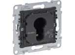 Inserto A Pulsante Cieco A Chiave Legrand Seano Per Semicilindro Din, 2 Poli, 6A, 250V, Compatibile Con Semicilindro Din, Profondità Di Installazione: 45 Mm, 765034