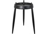 Zafferano Tavolino LiolÀ H67Cm Nero - Frassino Nero