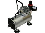 Bc-Elec - TC-20B Mini Compressore Senza Olio Aerografo Silenzioso 0-4 Bar Riduttore Di Pressione Grigio