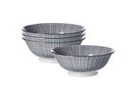 Ritzenhoff & Breker Servierschalen Takeo Stripes ø 21 Cm 4Er Set
