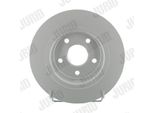 2X Disco Freno Jurid 562270JC Per Ford Transit Connect (P65_ P70_ P80_) 54Mm