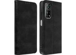 Avizar, Custodia Retrò A Portafoglio Per Xiaomi Mi 10T / 10T Pro, Nero