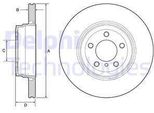 2X Delphi Disco Freno Posteriore Per Bmw 7 E65 E66 E67