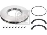 2X Disco Freno Febi Bilstein 104671 Anteriore Posteriore Per Volvo 7300 45Mm 28 0Kg