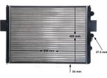 Mahle Original Radiatore Raffreddamento Motore Cr 633 000S Per Iveco Daily Ii Furgone/Station Wagon