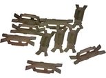 10X Romix 12438 Clip Modanatura Decorativa/Protettiva