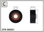 Caffaro 500521 Rullo Tenditore Cinghia Trapezoidale Dentata 65 Mm Per Opel Insignia Caravan Astra J Sports Tourer (P10) Astra J Zafira Tourer C (P12) Mokka / Mokka X