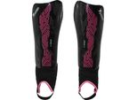 Protezioni Di Precisione Per Tibie E Caviglie Calcio Nero/Rosa Piccole
