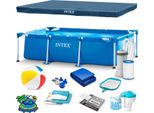 Telaio Da Giardino Per Piscina 300 X 200 X 75 Cm Set 15In1 Intex 28272