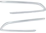 Fari Fendinebbia Con Cornice In Acciaio Inox Cromato Per Opel Astra K Dal 2015-