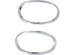 Fari Fendinebbia Con Cornice In Acciaio Inox Cromato Per Mercedes Sprinter W906
